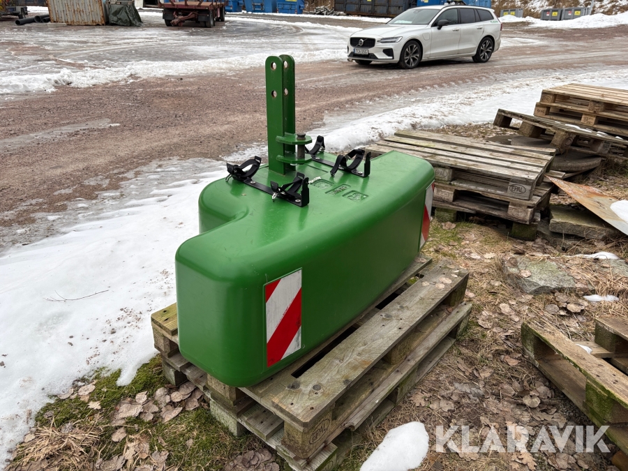 Frontvikt GP 1000 trepunkt