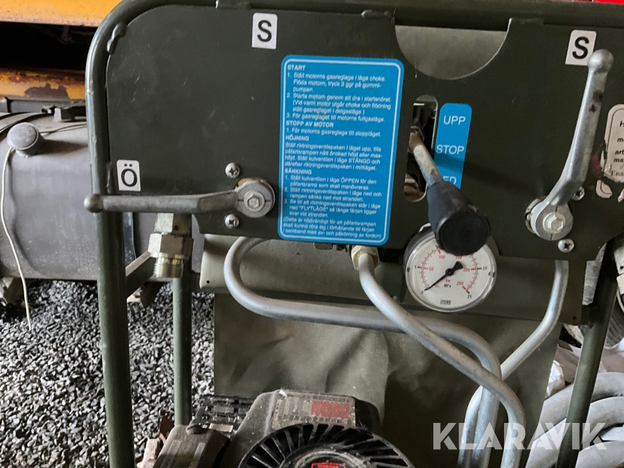 Hydraulaggregat Enator Moveo AB 100010, Gällivare, Klaravik