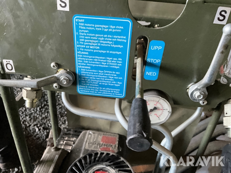 Hydraulaggregat Enator Moveo AB 100010, Gällivare, Klaravik