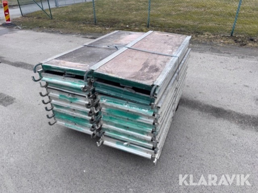 Krokplattformar Haki 16 st