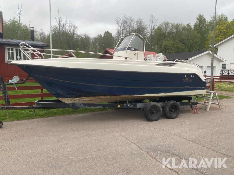 Motorbåt Uttern 6402 Exclusive mercrusier 4.3L ink kärra