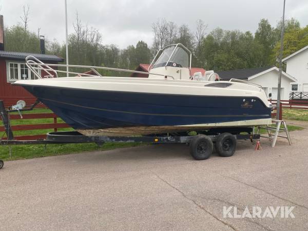 Motorbåt Uttern 6402 Exclusive mercrusier 4.3L ink kärra