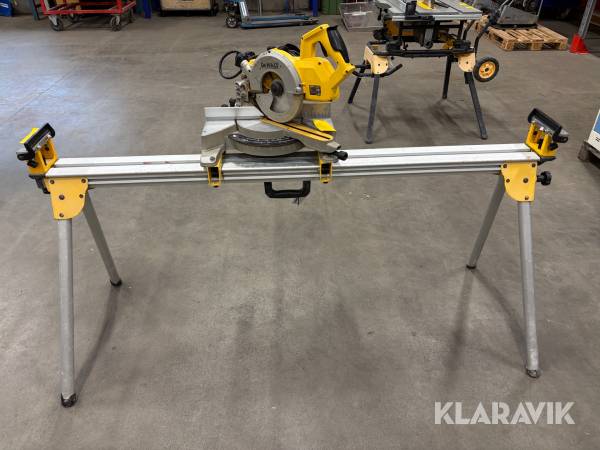 Kap&Geringssåg 1 st, Sågbänk 1 st Dewalt DW777 / DE07023