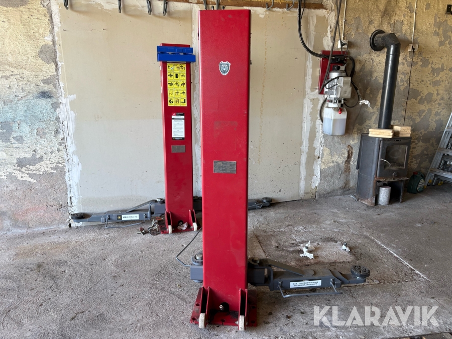 Flyttbar tvåpelarlyft Pela PL-2.7-2M