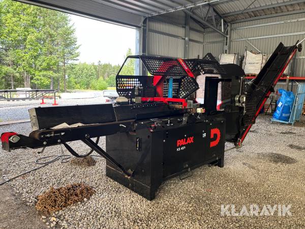 Vedmaskin Palax KS45S el/traktordriven med stockbord