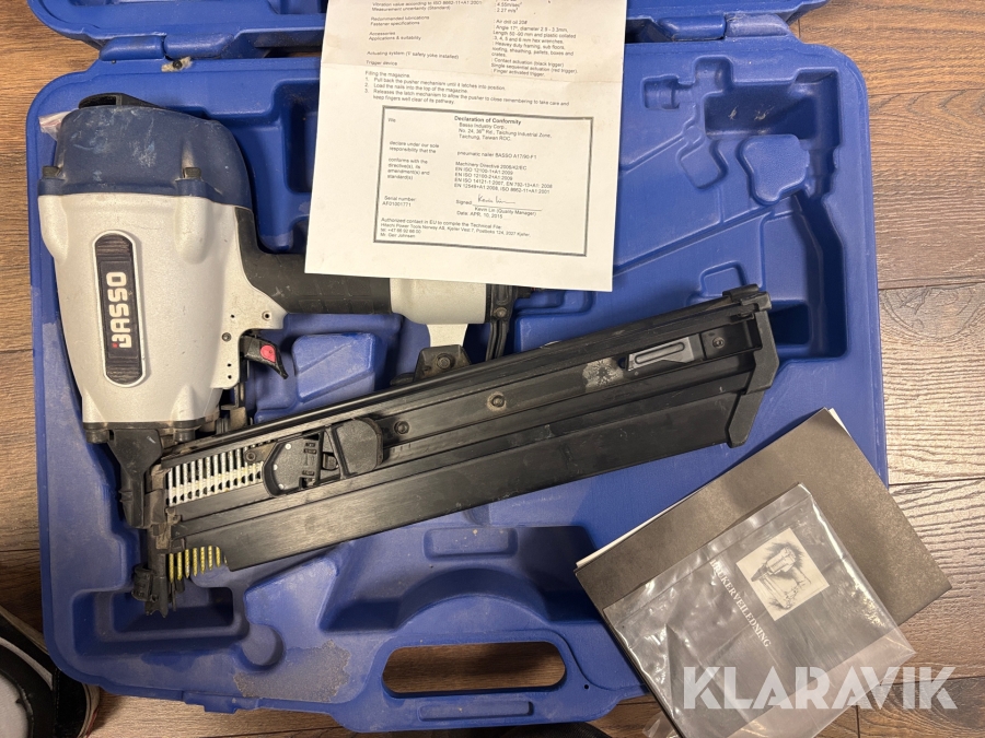 Spikpistol Basso A17/90-F1 luftdriven