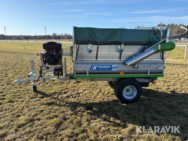 Lövsug K-Vagnen med K-sugen