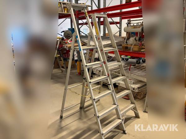 Stegar utfällbara 2st