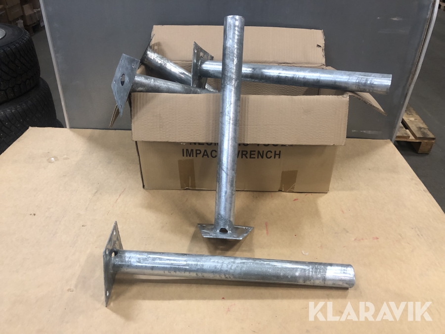 Stolpfäste för belysning 20st