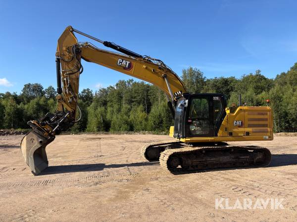 Grävmaskin CAT 326 Next Generation GPS