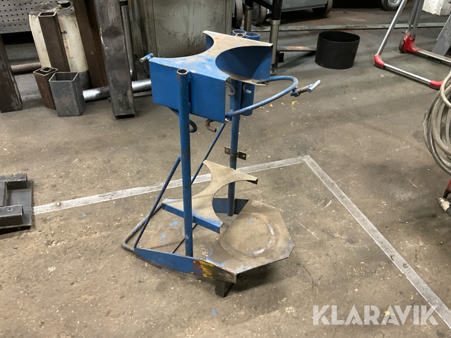 Hållare för gastuber