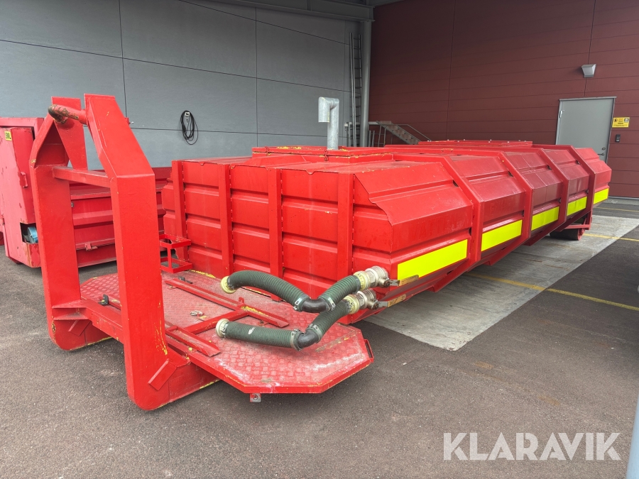 Vattentank 10m3 på lastväxlarram