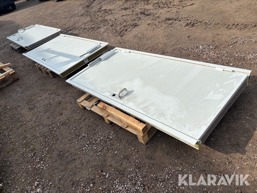 Säkerhetsdörrar MaxiDoor Vita 3st