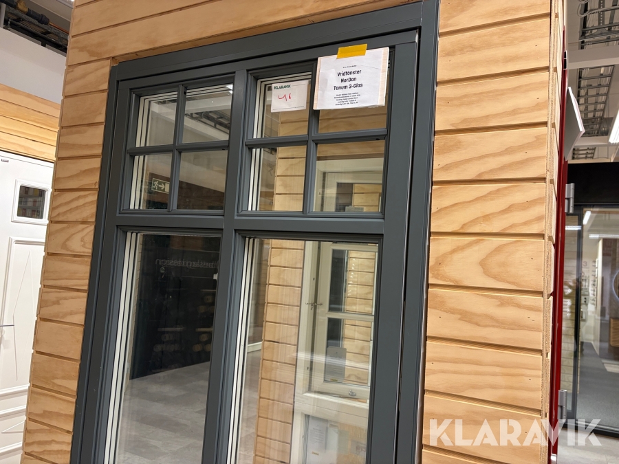 Vridfönster NorDan Tanum 3-glas