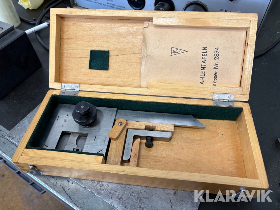 Sinuslinjal VEB Feinmesszeugfabrik Suhl