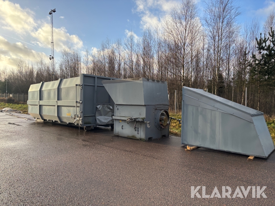 Komplett Komprimator Pottonger SSC 11 wellpappskruv