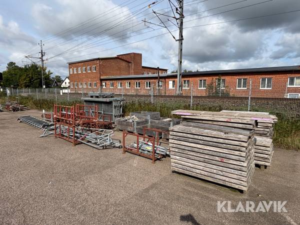 Byggnadsställning Haki/Uni-Hak kompatibel med HAKI