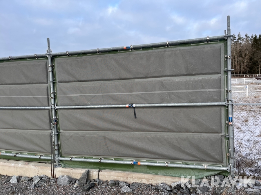 Bullerskydd på vägbarriärer Dbarrier ca 100 st mattor