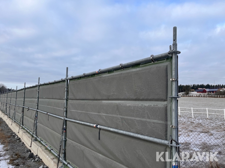 Bullerskydd på vägbarriärer Dbarrier ca 100 st mattor