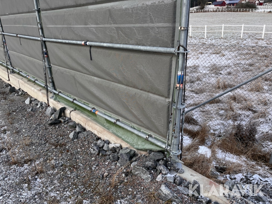 Bullerskydd på vägbarriärer Dbarrier ca 100 st mattor