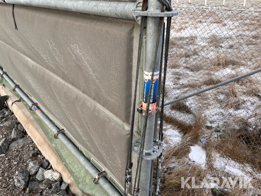 Bullerskydd på vägbarriärer Dbarrier ca 100 st mattor