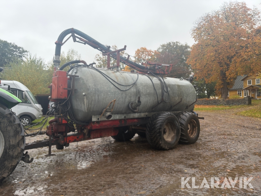 Gödseltunna/ vakuumtankvagn Omas 12 tusen liter