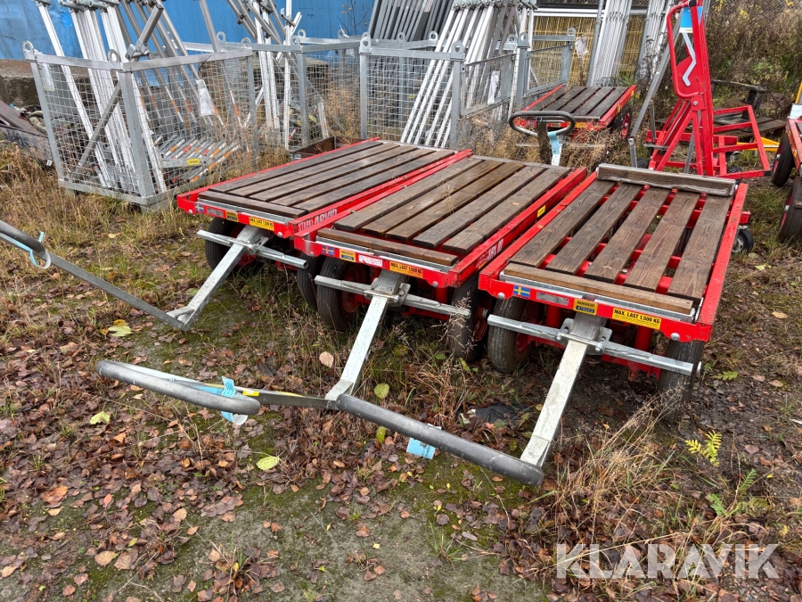 Transportvagnar Starke Arvid 18400 höj och sänk 5 st