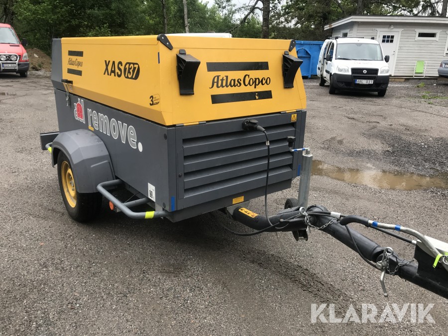Kompressor  Atlas Copco XAS 137 216 tim