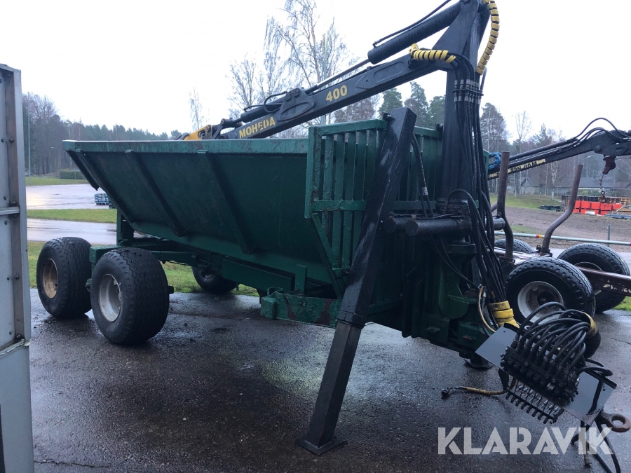 Skogsvagn Moheda 400 kranvagn
