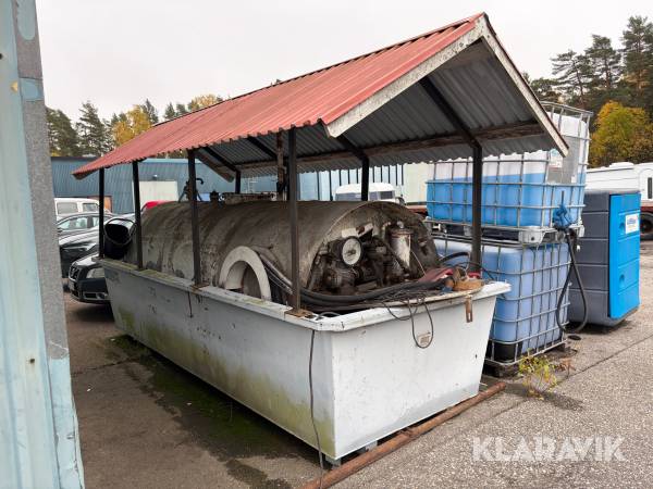 Dieseltank ABG 5 m3 med tak