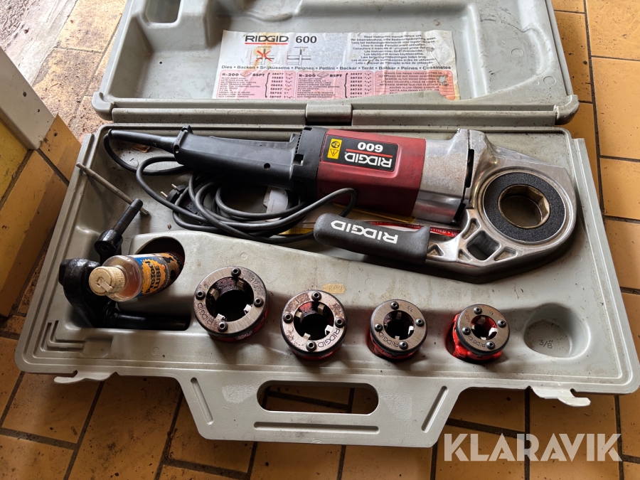 Gängmaskin Ridgid 600