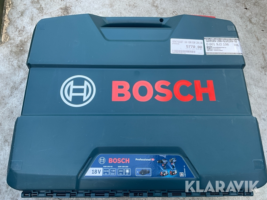 Skruvdragare och Bosch GDR 18V / GSR 18V-55