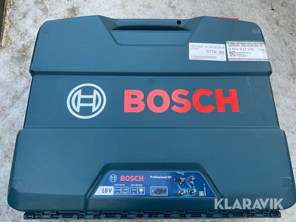 Skruvdragare och Bosch GDR 18V / GSR 18V-55