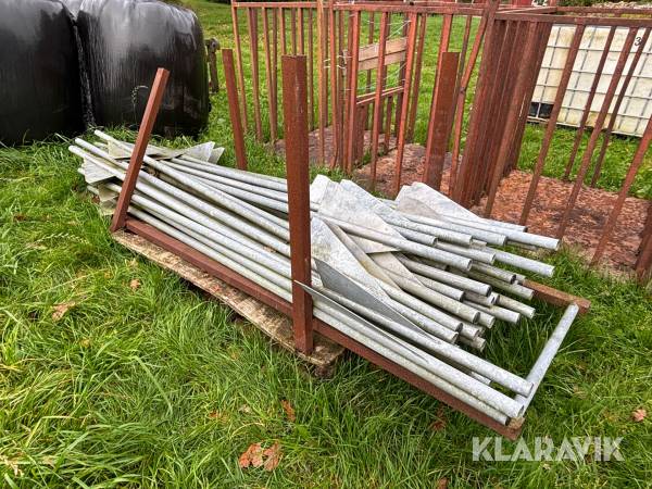 Stolpar till viltstaket - cirka 40st