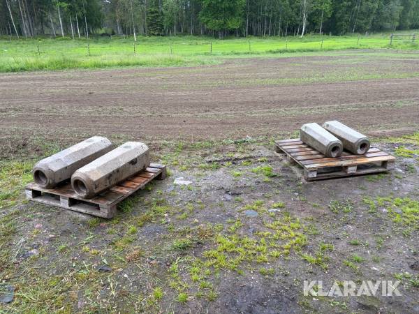 Stolpfundament 2 modeller 4 st