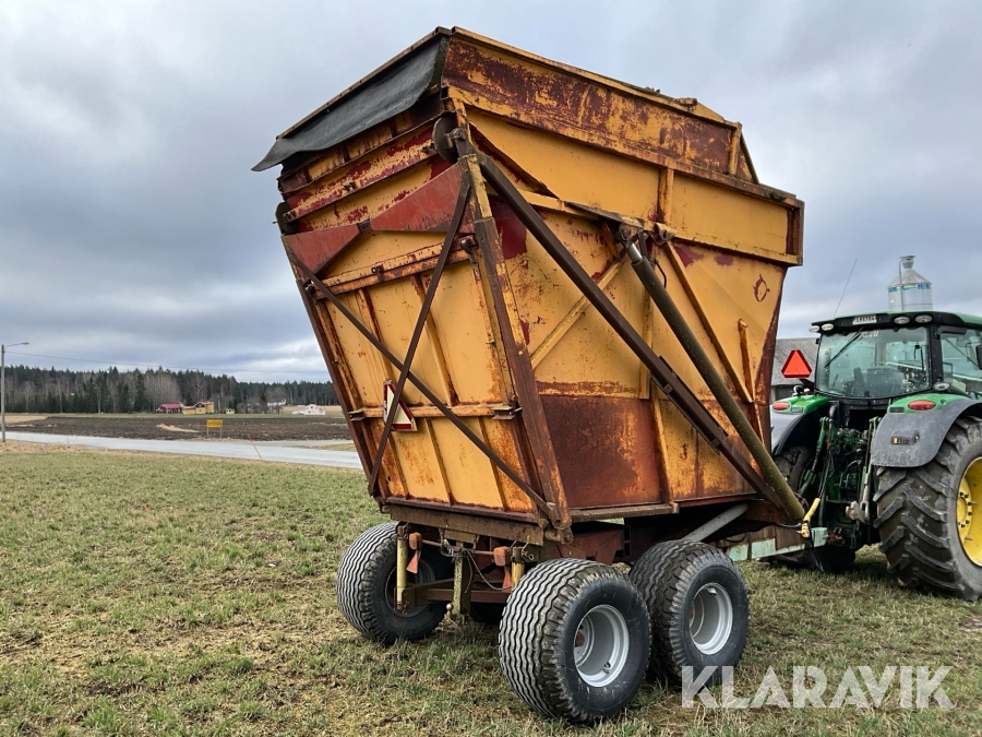 Högtipparkärra 13m3