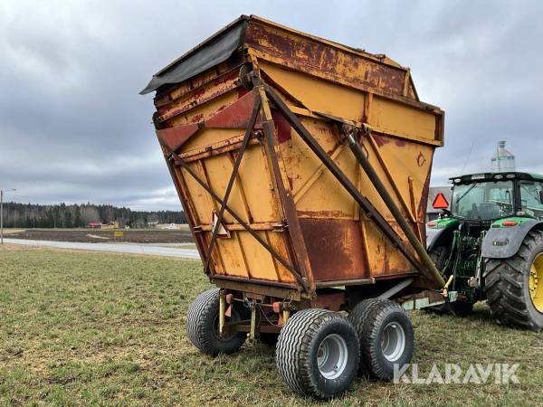 Högtipparkärra 13m3