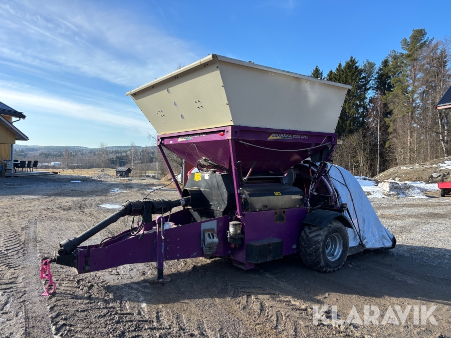 Spannmålskross Murska 2000 S2x2