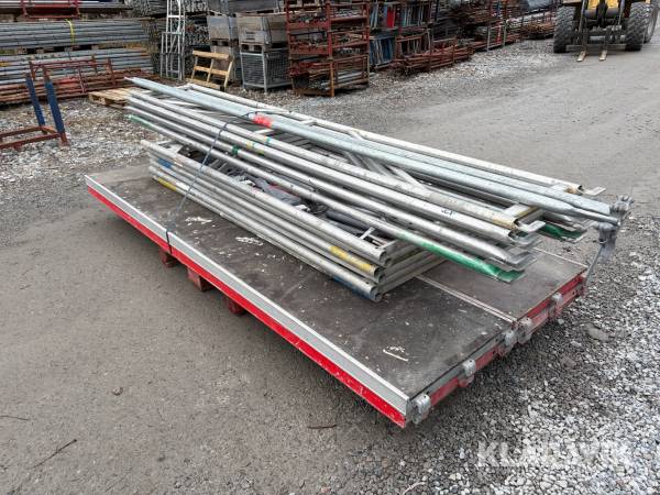 Ramställning Layher/Monzon/Altrad ca 42 m2