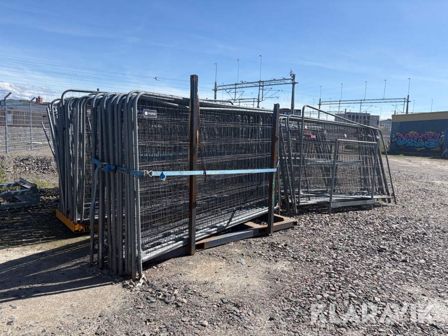 Byggstaket ca 200 + 40 st