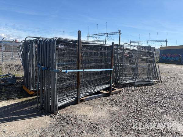 Byggstaket ca 200 + 40 st