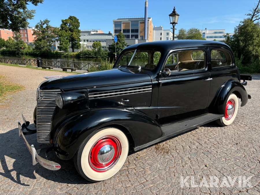 Veteranbil Chevrolet Master Deluxe 1938 2-dörrars sedan