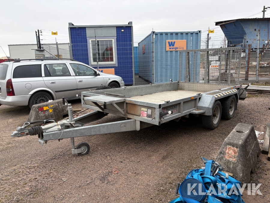 Maskin / Boggiesläp Nugenttrailer