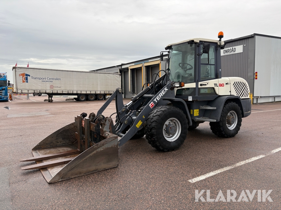 Hjullastare Terex TL80 en ägare