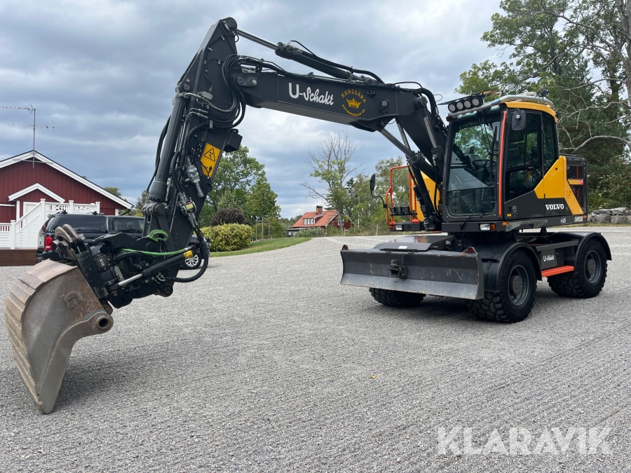 Hjulgrävare Volvo EWR150E GPS