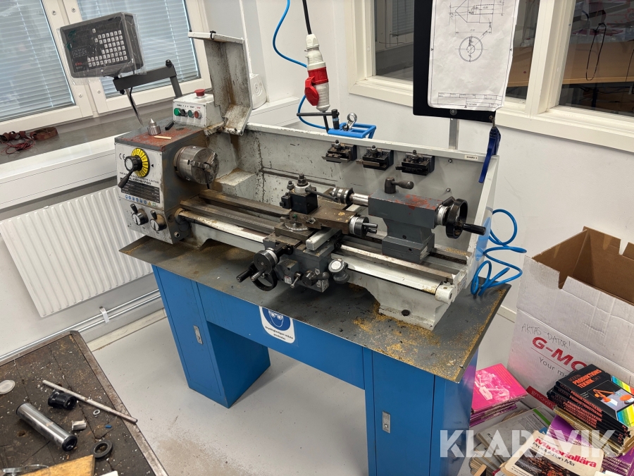 Svarv Gear Head Bench Lathe BL250G / 700 Sino SDS6-2V