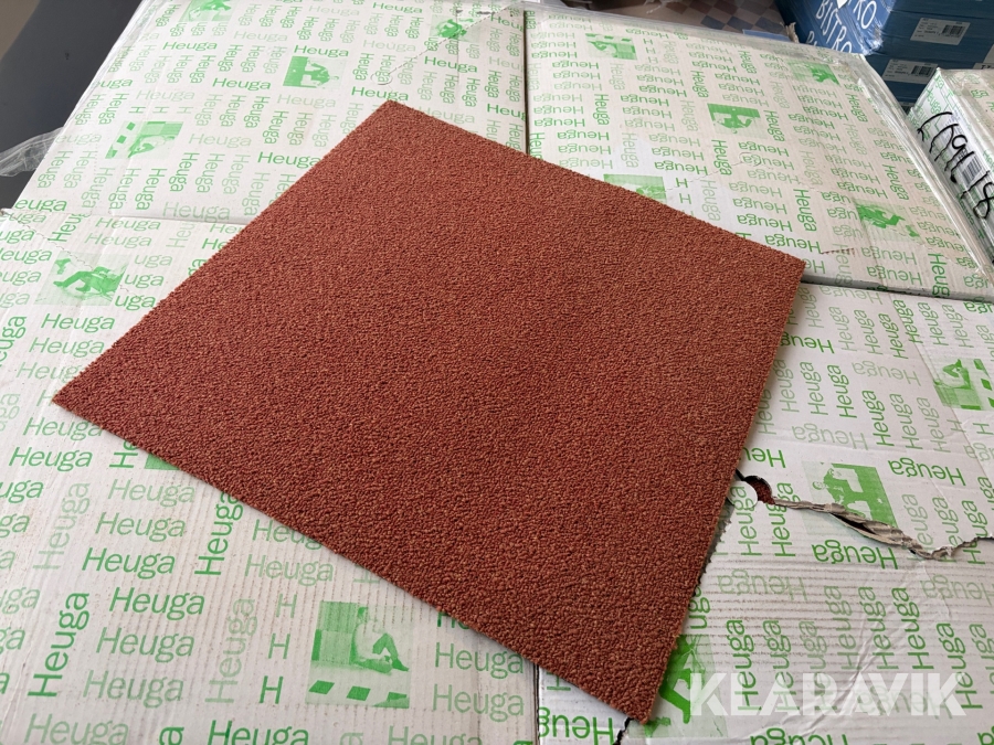 Textilplattor 180kvm Heuga