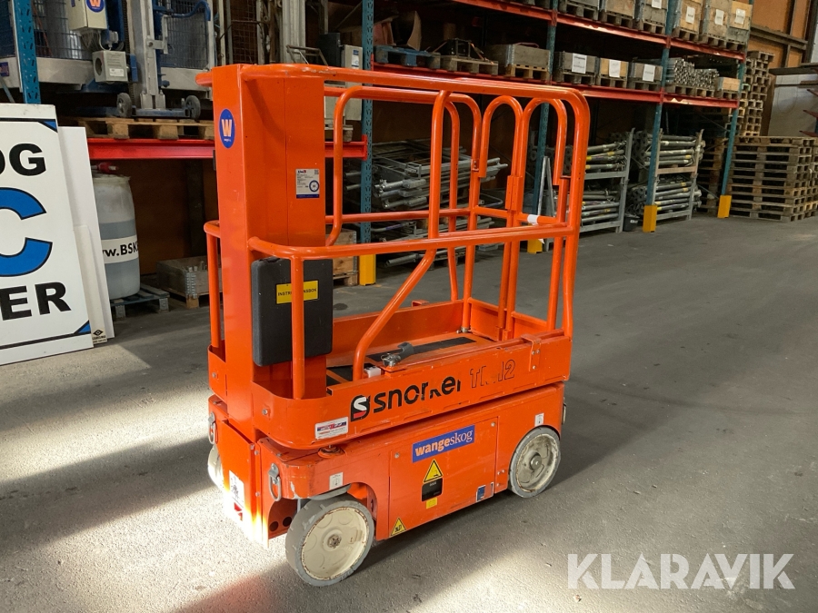 Pelarlift Snorkel TM12