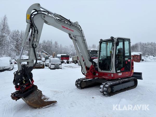 Grävmaskin Takeuchi TB370