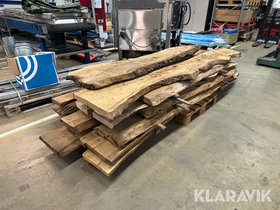 Ekplankor i varierande storlek 17st